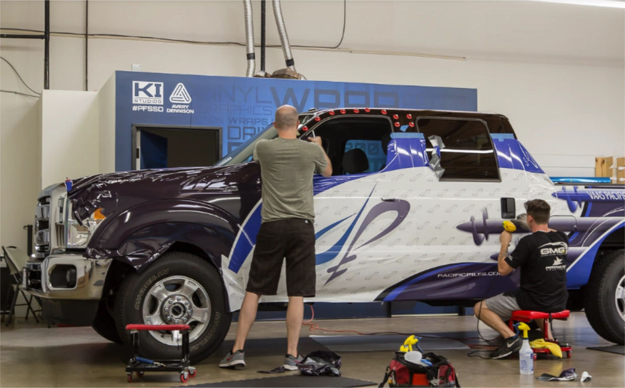 Commercial Vehicle Wraps in Miami: Turn Your Fleet into Mobile Billboards service image